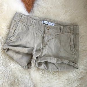 Abercrombie & Fitch Chino Shorts | Khaki/Tan